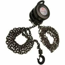 BGS Technic Palan à Chaîne | Hauteur De Levage 2,5 M | Capacité 1 T