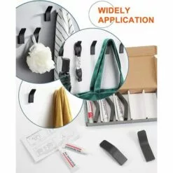 BETTERLIFE Crochets Auto-adhésifs Heavy Duty -Tea Serviette Crochets 5 Pack Nail Stick Stick Stick Sur Des Crochets, Crochets De Salle De Bain à L'épreuve De Rouille, Crochets Muraux, Amovibles Pas De Forage Crochets De Manteau Réutilisable, Crochets De Cuisine Pour 8 BETTERLIFE Crochets Auto-adhésifs Heavy Duty -Tea Serviette Crochets 5 Pack Nail Stick Stick Stick Sur Des Crochets, Crochets De Salle De Bain à L'épreuve De Rouille, Crochets Muraux, Amovibles Pas De Forage Crochets De Manteau Réutilisable, Crochets De Cuisine Pour -Treuil, cric, palan et accessoires Soldes Boutique 39236290 4