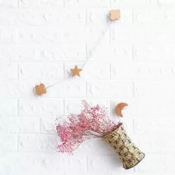 BETTERLIFE 3pcs Crochets En Bois Crochets En Bois De La Lune Naturel Décoration De La Lune De Décoration De La Lune Cintres Muraux Muraux Pour Pendage, Chapeau, Serviette, Foulard, Sac, Clé, Capuchon, Tasse, Etc. Avec Une Couleur De Bois -Treuil, cric, palan et accessoires Soldes Boutique 39236343 4