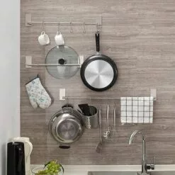 TRIOMPHE TRIP Lot De 20 Crochets De Suspension Robustes En Forme De S De 6 Cm Pour Cuisine, Salle De Bain, Chambre Et Bureau (lot De 20,argentés) -Treuil, cric, palan et accessoires Soldes Boutique 39637343 4