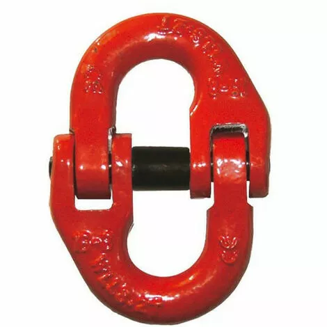Maillon D'assemblage Acier HR Pour élingue Chaîne 8mm 2T - Levac - 5185C 1 Maillon D'assemblage Acier HR Pour élingue Chaîne 8mm 2T - Levac - 5185C