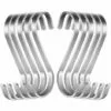 BETTERLIFE Lot De 10 Crochets En S De Suspension Multifonctions Crochets En Forme De S En Acier Inoxydable Crochet S Pour Salle De Bains Chambre Bureau Cuisine