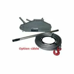 WEBSILOR Treuil à Câble Passant Standard TIR - Capacité : 1600 Kg