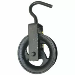 EDM Poulie De Puits Noire 120mm