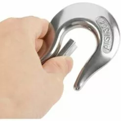 GUAZHUNIFR Crochet De Levage 650kg/1000kg Crochet De Levage Pivotant En Acier Inoxydable 304 Avec Accessoire De Gréement De Loquet (650KG) -Treuil, cric, palan et accessoires Soldes Boutique 42189318 3