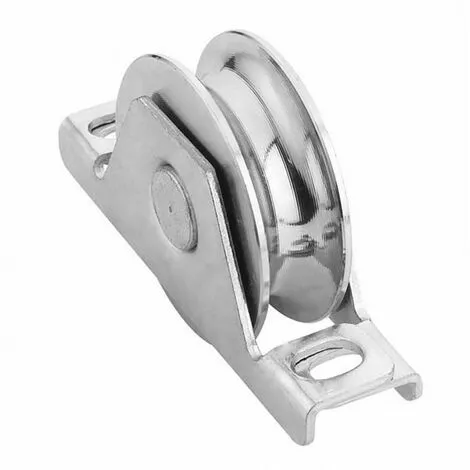 ESTEBRO Roue Gorge U Sur Roulement Pour Portail 20mm à Encastrer - Ø80mm 1 ESTEBRO Roue Gorge U Sur Roulement Pour Portail 20mm à Encastrer - Ø80mm