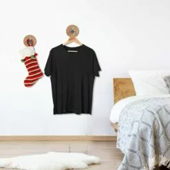 Crochet Adhésif, Adhésives Porte Crochet,304 Acier Inoxydable Et Crochets De Robe En Bambou, Crochet Pour Ceinture Suspendue, Foulards, Casque, Manteaux Dans La Maison Et La Cuisine GrooFoo (1 Pièces) -Treuil, cric, palan et accessoires Soldes Boutique 42548212 5