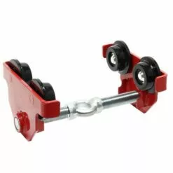 HELLOSHOP26 Chariot Porte-palan Manuel 500 Kg 45-220 Mm Treuil Outil De Levage Charge Lourde - Or