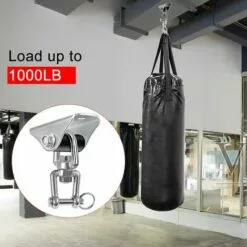 BRIDAY Crochet De Plafond Enfant Adulte SUS 304 Acier Inoxydable 360° Crochets De Plafond Suspension Accessoires Avec 4 Vis Balancelles 500Kg Capacité -Treuil, cric, palan et accessoires Soldes Boutique 43154991 3