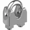 WASI Clips Corde Fil Similaires. DIN 741 - A4 Diamètre Du Câble En Acier Inoxydable De 8 Mm Filetage M 6