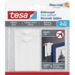 Tesa 77776 Clou Adhésif Tesa® Blanc Contenu: 2 Pc(s) -Treuil, cric, palan et accessoires Soldes Boutique 4425753 3