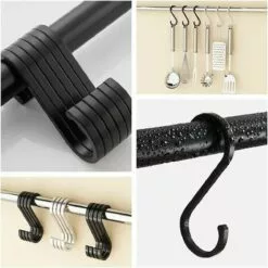 S Crochet En Métal Antirouille Crochet Forme S Pour Cuisine Salle De Bain Chambre à Coucher Bureau Et Jardin 2.7*7.5cm Fontainebleau 10Pcs Noir 9 S Crochet En Métal Antirouille Crochet Forme S Pour Cuisine Salle De Bain Chambre à Coucher Bureau Et Jardin 2.7*7.5cm Fontainebleau 10Pcs Noir -Treuil, cric, palan et accessoires Soldes Boutique 44813529 5