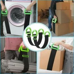 Sangles De Déménagement Et De Levage Pour Meubles, Boîtes, Matelaonstruction, Sangles De Levage(2PCS) GrooFoo -Treuil, cric, palan et accessoires Soldes Boutique 44816138 5