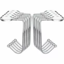 BRIDAY Crochet De Sac à Main Crochet En Métal Crochet De Suspension Pour Sac De Sécurité Clips De Poignée Pour Table (10)