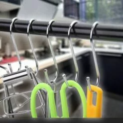 Crochets En S Inox, 9cm Petit Crochet De Suspension Crochet Multifonctions ,Irisfr(10pcs) -Treuil, cric, palan et accessoires Soldes Boutique 45298568 5