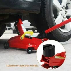 Bloc De Caoutchouc Tampon Cric Hydraulique Auto Coussin Cric De Voiture Élévateurs Auto Solide Protéger Le Bas De Caisse Lors Du Levage De La Voiture Diamètre De 48mm, Irisfr(Noir,2pcs) -Treuil, cric, palan et accessoires Soldes Boutique 46647359 5