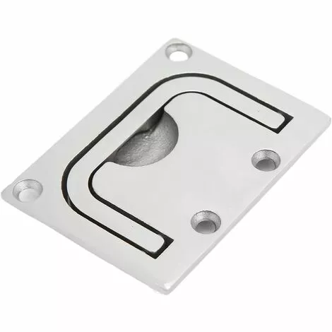 76mm Flush Flush Pull Handle Square 316 Anneau De Levage De Polissage En Acier Inoxydable,Irisfr(1pcs) 5 76mm Flush Flush Pull Handle Square 316 Anneau De Levage De Polissage En Acier Inoxydable,Irisfr(1pcs) – Image 5