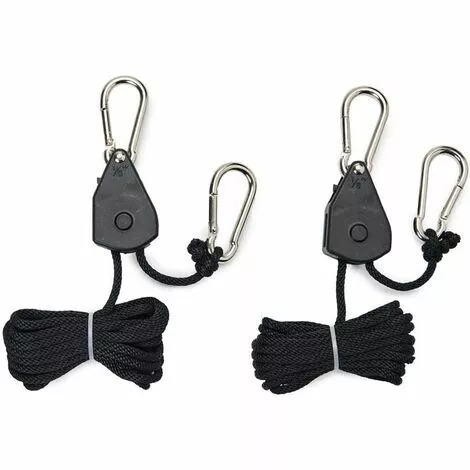 Sangle à Cliquet Corde 1/8 Pouces Rope Ratchet Robuste Réglable,Irisfr (2pcs) 1 Sangle à Cliquet Corde 1/8 Pouces Rope Ratchet Robuste Réglable,Irisfr (2pcs)