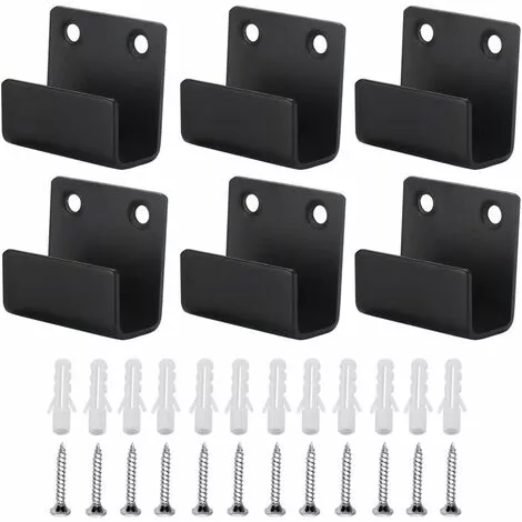 Crochets Robustes Carreaux De Acier Inoxydable Crochets Muraux Support De Dispositif En Métal Support D'angle En U Pour Garage De Salle,Irisfr 1 Crochets Robustes Carreaux De Acier Inoxydable Crochets Muraux Support De Dispositif En Métal Support D'angle En U Pour Garage De Salle,Irisfr