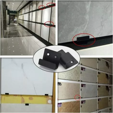 Crochets Robustes Carreaux De Acier Inoxydable Crochets Muraux Support De Dispositif En Métal Support D'angle En U Pour Garage De Salle,Irisfr 4 Crochets Robustes Carreaux De Acier Inoxydable Crochets Muraux Support De Dispositif En Métal Support D'angle En U Pour Garage De Salle,Irisfr – Image 4