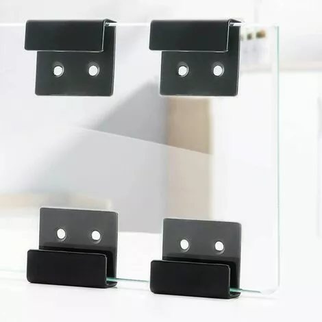 Crochets Robustes Carreaux De Acier Inoxydable Crochets Muraux Support De Dispositif En Métal Support D'angle En U Pour Garage De Salle,Irisfr 5 Crochets Robustes Carreaux De Acier Inoxydable Crochets Muraux Support De Dispositif En Métal Support D'angle En U Pour Garage De Salle,Irisfr – Image 5