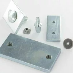 VIS EXPRESS PLAQUETTE 90X32X5 TRCC JAPY TETE RONDE COLLET CARRE 8X25 ZINGUE | Conditionnement: Unitaire