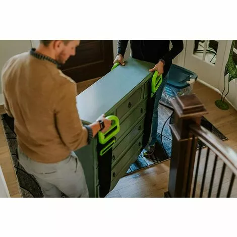 Sangles De Déménagement Et De Levage Pour Meubles, Boîtes, Matelaonstruction, Sangles De Levage Supportent Des Objets Lourds De 150 Kg,Starlight,2pcs 3 Sangles De Déménagement Et De Levage Pour Meubles, Boîtes, Matelaonstruction, Sangles De Levage Supportent Des Objets Lourds De 150 Kg,Starlight,2pcs – Image 3