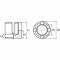 AFGDIFFUSION Serre-câble Croisé Inox A4 Angle Racine > Accueil > CABLE > Accessoires Pour Câbles Inox > Serre Câble Inox : Racine > Accueil > CABLE > Accessoires Pour Câbles Inox > Serre Câble Inox -Treuil, cric, palan et accessoires Soldes Boutique 4853423 3