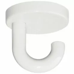 Crochet Simple 477.90.040 Sous Tête.40mm PA 90 Noir Profond H.40mm D.40mm HEWI