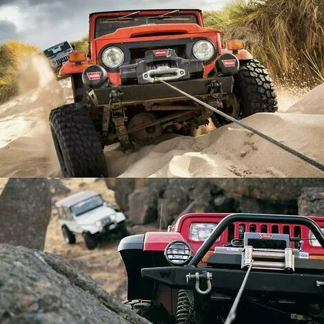 GOJOY Fil De Treuil 10MMx30M, Treuil De Véhicule De Capacité De Charge Du Câble De Ligne Synthétique 23809Lbs 3 GOJOY Fil De Treuil 10MMx30M, Treuil De Véhicule De Capacité De Charge Du Câble De Ligne Synthétique 23809Lbs – Image 3