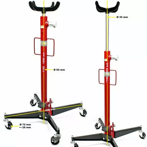 HELLOSHOP26 Vérin De Fosse Boîte Vitesse Cric Transmission Hydraulique Levage Moteur 500 Kg 4 HELLOSHOP26 Vérin De Fosse Boîte Vitesse Cric Transmission Hydraulique Levage Moteur 500 Kg – Image 4