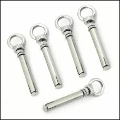 ALMI Vis M6x80mm De Boulon à œil à Expansion Avec Anneau De Levage En Acier Inoxydable 5 Pack