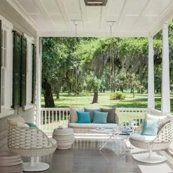 Inox Crochets De Plafond M8 Crochets Ouverts Ovales Ancre De Plaque Œil Crochet De Montage à Vis Murale Pour Hamac Yoga Moustiquaire Bateau Gréement Quincaillerie De Pont Marin，Starlight，2pcs -Treuil, cric, palan et accessoires Soldes Boutique 51282908 3