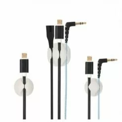 ZHUOXUAN Système De Gestion Des Cordons De Clips De Câble Blancs Polyvalents, Pour Organiser Les Cordons De Câbles à La Maison Et Au Bureau, Supports De Cordon Auto-adhésifs Organisateur De Câbles De Bureau -Treuil, cric, palan et accessoires Soldes Boutique 51459817 3