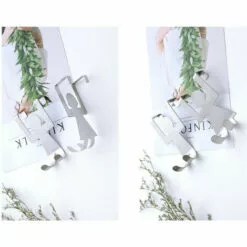 MALLOMNE Crochet En Forme D'amoureux En Acier Inoxydable R��versible Sur Le Crochet De Tiroir D'armoire De Porte -Treuil, cric, palan et accessoires Soldes Boutique 51542985 4