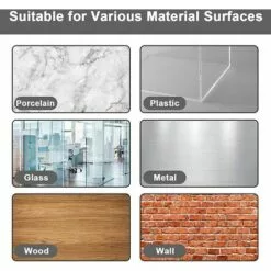 ALMI 64PCS Clips Câble Adhésives. Gestion De Câble Support Clips Rangement De Câble Fixation Auto Collant. Plastique Organiseur De Fils Electriques Pour Bureau/Voiture/TV/Téléphone/Chargeur (S) -Treuil, cric, palan et accessoires Soldes Boutique 52065632 5