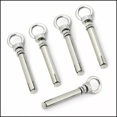 READCLY M6x80mm De Boulon à œil à Expansion Avec Anneau De Levage En Acier Inoxydable 5 Pack 1 READCLY M6x80mm De Boulon à œil à Expansion Avec Anneau De Levage En Acier Inoxydable 5 Pack