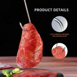 Lot De 15 Crochets De Boucher En Acier Inoxydable - 15 Cm - Crochets De Boucher - Crochets En Forme De S - Pour Salle De Bain, Chambre à Coucher, Bureau, Cuisine, Magasin, Travail De La Viande GrooFoo -Treuil, cric, palan et accessoires Soldes Boutique 52660698 4