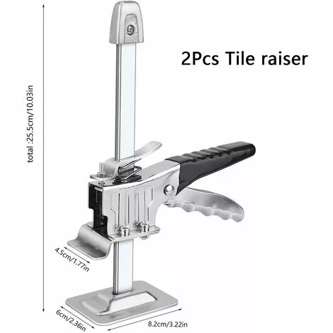 TINOR Lève-Plaques Manuel Outil De Levage Pour Bras 2 Pcs Outil De Serrage De Précision Du Bras Cric Multifonction Pour Portes Fenêtres Armoires Placards 2 TINOR Lève-Plaques Manuel Outil De Levage Pour Bras 2 Pcs Outil De Serrage De Précision Du Bras Cric Multifonction Pour Portes Fenêtres Armoires Placards – Image 2