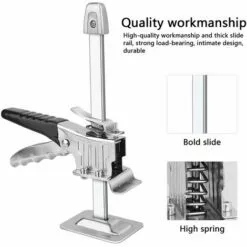 TINOR Lève-Plaques Manuel Outil De Levage Pour Bras 2 Pcs Outil De Serrage De Précision Du Bras Cric Multifonction Pour Portes Fenêtres Armoires Placards 8 TINOR Lève-Plaques Manuel Outil De Levage Pour Bras 2 Pcs Outil De Serrage De Précision Du Bras Cric Multifonction Pour Portes Fenêtres Armoires Placards -Treuil, cric, palan et accessoires Soldes Boutique 52692017 4