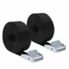 Lot De 2 Sangles D'arrimage Avec Boucle - 25 Mm X 2,5 M - Noir - Linxor - Noir