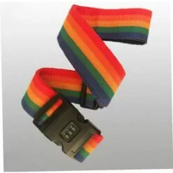 ECHOO Rainbow Color Travel Bagage Sangeuse Réglable Mot Passe Verrouillage Bague Bague Sécurisage Verrouillage Anti-vol Bagage Bande Bonding Bonding -Treuil, cric, palan et accessoires Soldes Boutique 52975525 3