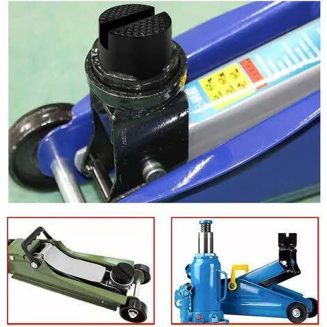 QERSTA 2Pièces Universal Jack Pad En Caoutchouc Avec Rainure, Bloc Tampon En Caoutchouc, Universal à Fente Rail Cadre Protecteur Pour Cric, Pour Cric Voiture De Levage, Taille Moyenne 5 QERSTA 2Pièces Universal Jack Pad En Caoutchouc Avec Rainure, Bloc Tampon En Caoutchouc, Universal à Fente Rail Cadre Protecteur Pour Cric, Pour Cric Voiture De Levage, Taille Moyenne – Image 5