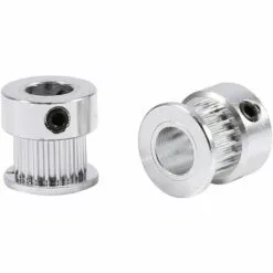 Health Gear Roue De Poulie De Courroie,Triomphe 2 Pièces Poulie GT2 20 Dents 8mm Alésage 6mm Largeur Courroie De Distribution Poulie Roue En Alliage D'aluminium Pour Imprimante 3D -Treuil, cric, palan et accessoires Soldes Boutique 53832323 5