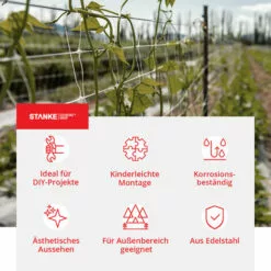 Seilwerk STANKE 5x Serre-Câble Plat Selle Unique Acier Inoxydable Taille 2 Connecteur Inox Pour Câble D’Acier 2mm -Treuil, cric, palan et accessoires Soldes Boutique 53865723 3