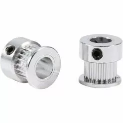 Roue De Poulie De Courroie,Triomphe 2 Pièces Poulie GT2 20 Dents 8mm Alésage 6mm Largeur Courroie De Distribution Poulie Roue En Alliage D'aluminium Pour Imprimante 3D -Treuil, cric, palan et accessoires Soldes Boutique 54251137 3