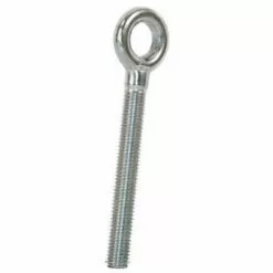 VIGOUROUX Piton à Oeil Rond Fileté Acier Bichromaté - Ø Mm: 8 - L. Filetage Mm: 60 - CU Kg: 140