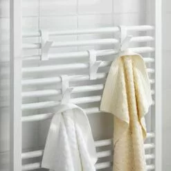 Crochet Radiateur, Crochet Radiateur Sèche Serviette, Plastique Blanc, Lot De 2，Fontainebleau -Treuil, cric, palan et accessoires Soldes Boutique 54490027 5