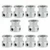 TINOR Pack-of-10 Poulie De Distribution GT2 Avec Dents Pour Imprimante 3D 20 Teeth, 5mm Bore, 6mm Width