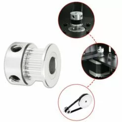 TINOR Pack-of-10 Poulie De Distribution GT2 Avec Dents Pour Imprimante 3D 20 Teeth, 5mm Bore, 6mm Width -Treuil, cric, palan et accessoires Soldes Boutique 54497349 5